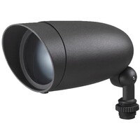 900 Lumens - 9 Watt - 3000 Kelvin - LED Bullet Head Flood Fixture - Dark Gray Finish - 5-Year Warranty - Nuvo 62-1203