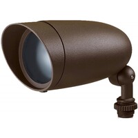 900 Lumens - 9 Watt - 3000 Kelvin - LED Bullet Head Flood Fixture - Bronze Finish - 5-Year Warranty - Nuvo 62-1205