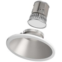 Spec Grade - 3 Wattages - 3 Colors - Fits 4-6-8-10 in. Trim - LED Downlight Fixture - Trim Sold Separately - Watts 27-34-40 - Lumens 2430-2890-3320 - Kelvin 3000-3500-4000 - with Integrated J-Box - Dimmable - 120-277 Volt - PLT PremiumSpec PLT-90288