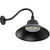 15 in. Wattage and Color Selectable LED Outdoor Wall Sconce Fixture - Downward Light Distribution - Black Finish Thumbnail