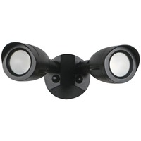 LED SEC LT BULL 2HEAD 20W BLK