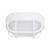 434 Lumens - 6.2 Watt - 5000 Kelvin - LED Oval Cage Bulk Head Fixture Thumbnail