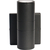 7 in. LED Outdoor Wall Sconce Fixture - Up or Down Installation - Black Finish Thumbnail
