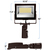 11,500 Lumens - 80 Watt - Color Selectable LED Flood Light Fixture Thumbnail