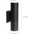 12 in. LED Outdoor Wall Sconce Fixture - Direct and Indirect Light - Bronze Finish Thumbnail