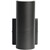 8 in. LED Outdoor Wall Sconce Fixture - Up or Down Installation - Black Finish Thumbnail