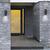 8 in. LED Outdoor Wall Sconce Fixture - Up or Down Installation - Black Finish Thumbnail
