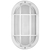 434 Lumens - 6.2 Watt - 5000 Kelvin - LED Oval Cage Bulk Head Fixture Thumbnail