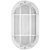 434 Lumens - 6.2 Watt - 3000 Kelvin - LED Oval Cage Bulk Head Fixture Thumbnail