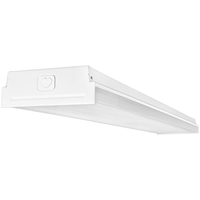 6500 Lumens - 50 Watt - 4000 Kelvin - 4 ft. x 7 in. LED Wraparound Fixture - 3 Year Warranty - PLT Solutions - PLT-12422