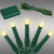 8.4 ft. Battery Operated Christmas Light Stringer - (20) Warm White LED Bulbs Thumbnail