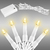 8.4 ft. Battery Operated Christmas Light Stringer - (20) Warm White LED Bulbs Thumbnail