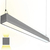 4 ft. Color Selectable Architectural LED Linear Fixture - Up/Down Light - 6500 Total Lumens - Silver Thumbnail