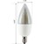 LED Flame Chandelier Bulb - 1 Watt - 6 Watt Equal - Candle Glow - 4 in. x 1.46 in.  Thumbnail