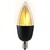 LED Flame Bulb - 1 Watt - 6 Watt Equal - Candle Glow - 4 in. x 1.46 in.  Thumbnail