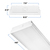 7200 Lumens - 60 Watt - 5000 Kelvin - 4 ft. x 9 in. LED Wraparound Fixture Thumbnail