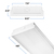 7200 Lumens - 60 Watt - 4000 Kelvin - 4 ft. x 9 in. LED Wraparound Fixture Thumbnail