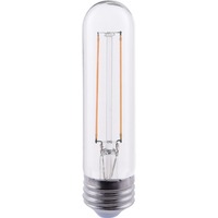 Natural Light - 300 Lumens - 4 Watt - 2700 Kelvin - LED T10 Tubular Bulb - 40 Watt Equal - Incandescent Match - Medium Base - MaxLite 1409894