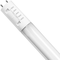 2 ft. LED T8 Tube - Color Selectable - 1150 Lumens - Type B - Operates Without Ballast - F17T8 Replacement - 9 Watt - Kelvin 3000-3500-4000-5000-6500 - Single-Ended or Double-Ended Power - 120-277 Volt - Case of 25 - PLT-50302