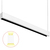 4 ft. Wattage and Color Selectable Architectural LED Linear Fixture with Regressed Lens - Up/Down Light - 5660 Total Lumens - White Thumbnail