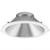 10 in. Reflector and Trim - Matte Silver Baffle with White Trim Thumbnail