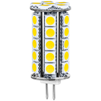 30W Halogen Equal - Bi-Pin Bulb - 360 Degree Beam Angle - 12 Volt DC Only - 50,000 Life Hours
