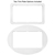 Emergency Light Fixture - Adjustable LED Lamp Heads - Recessed Mount Thumbnail