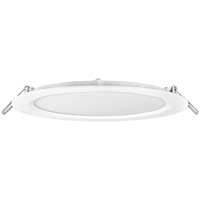 2069 Lumens - 25 Watt - 3000 Kelvin - 8 in. New Construction LED Downlight Fixture - Hardwire - 90 Watt Incandescent Equal - Round - White Trim - 90 CRI - 120 Volt - Green Creative 98220