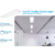 50 Watt - 4200 Lumen - 3 Colors - 1 x 4 Selectable Surface Mount LED Panel Fixture Thumbnail