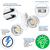 5 Colors - Natural Light - 1570 Lumens - Selectable LED Track Light Fixture - Gimbal Thumbnail
