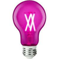 LED A19 Party Bulb - Purple - 4.5 Watt - 40 Watt Equal - Medium Base - PLT Solutions - PLT-12583