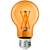LED A19 Party Bulb - Orange - 4.5 Watt Thumbnail