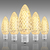 (NEW Technology)  C9 - Warm White - Faceted LED - VividCore Premium - 50% Brighter Thumbnail