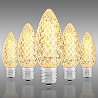 LED CIL C9 WARM WHT TRANSP