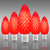 (NEW Technology) C9 - Red - Faceted LED - VividCore Premium - 50% Brighter Thumbnail