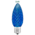 C9 - Blue - Faceted LED - VividCore Premium - 50% Brighter Thumbnail