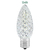 Pure White - LED C9 - Christmas Light Replacement Bulbs - Faceted Finish Thumbnail