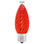 (NEW Technology) C9 - Red - Faceted LED - VividCore Premium - 50% Brighter Thumbnail