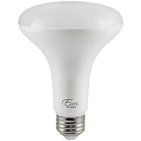 850 Lumens - 11 Watt - 3000 Kelvin - LED BR30 Lamp - 65 Watt Equal - Halogen - 120 Volt - Euri Lighting EB30-11W3000e