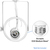 Track Light Fixture - Gimbal Ring - White Thumbnail