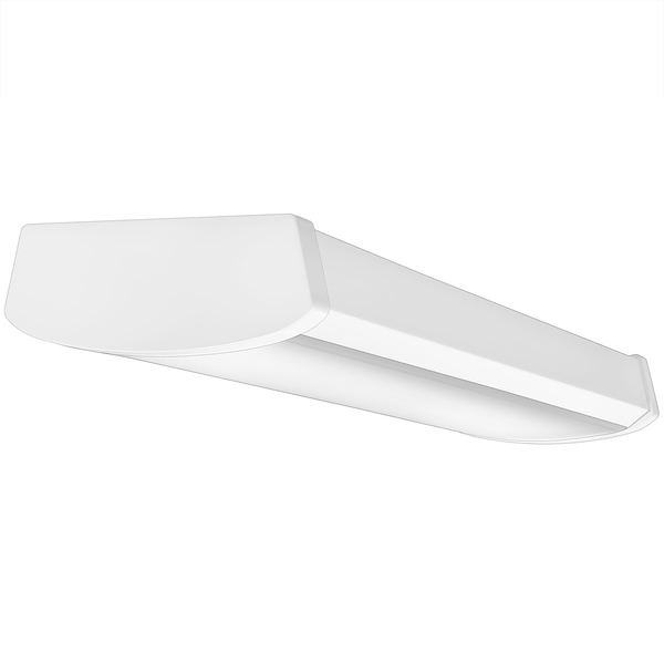 2808 Lumen Max - 24 Watt Max - 2 ft. x 5 in. Wattage and Color Selectable LED Wraparound Fixture