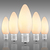 Warm White - LED C9 - Christmas Light Replacement Bulbs - Opaque Finish Thumbnail