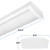 65 Watt Max - 7605 Lumen Max - 4 ft. x 5 in. Wattage and Color Selectable LED Wraparound Fixture  Thumbnail