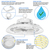 36,500 Lumens - 240 Watt - 5000 Kelvin - UFO LED High Bay Light Fixture Thumbnail