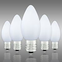 (NEW Technology) C7 - Cool White - Opaque LED - VividCore Premium - 50% Brighter - Pack of 25 - CMS-10257