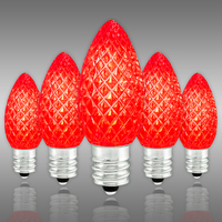 LED CIL C7 RED TRANSP