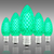 (NEW Technology) C7 - Green - Faceted LED - VividCore Premium - 50% Brighter Thumbnail