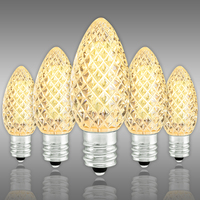 LED CIL C7 WARM WHT TRANSP
