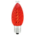 (NEW Technology) C7 - Red - Faceted LED - VividCore Premium - 50% Brighter Thumbnail