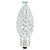 (NEW Technology) C7 - Pure White - Faceted LED - VividCore Premium - 50% Brighter Thumbnail